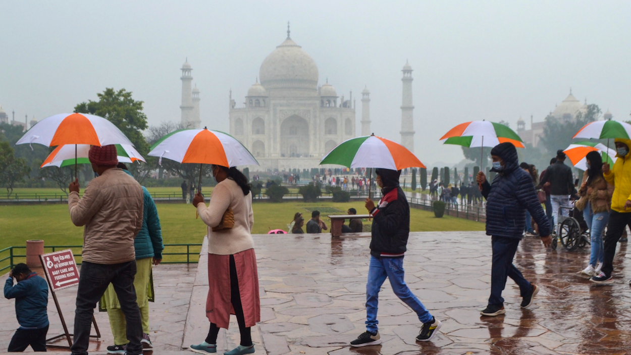 Agra in September