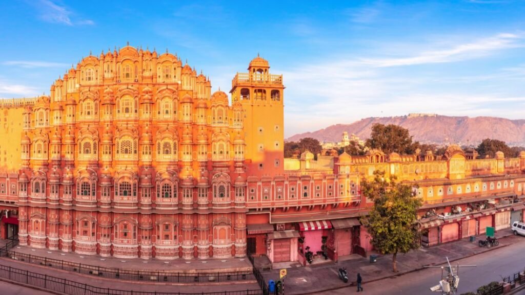 Jaipur airport departure — end of Golden Triangle tour